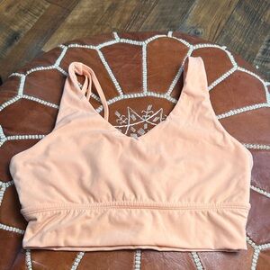 BuffBunny Collection Womens Sherbert Orange Sports Bra